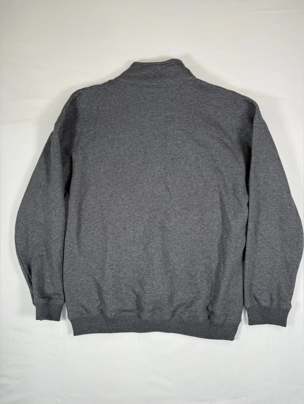 NWT GAP Teen Half Zip Pullover Sweatshirt Size 12 Charcoal Gray Fleece NEW